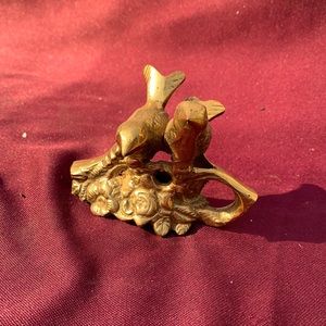 Decorative brass birds